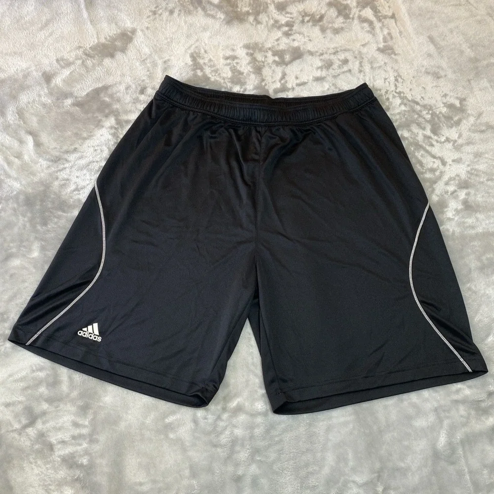 Adidas Climalite Athletic Short Men XL Black Performance Gym Basketball Training